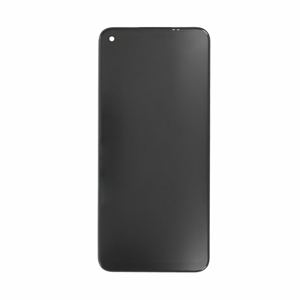 Displej + rámeček pro Realme 7, modrý