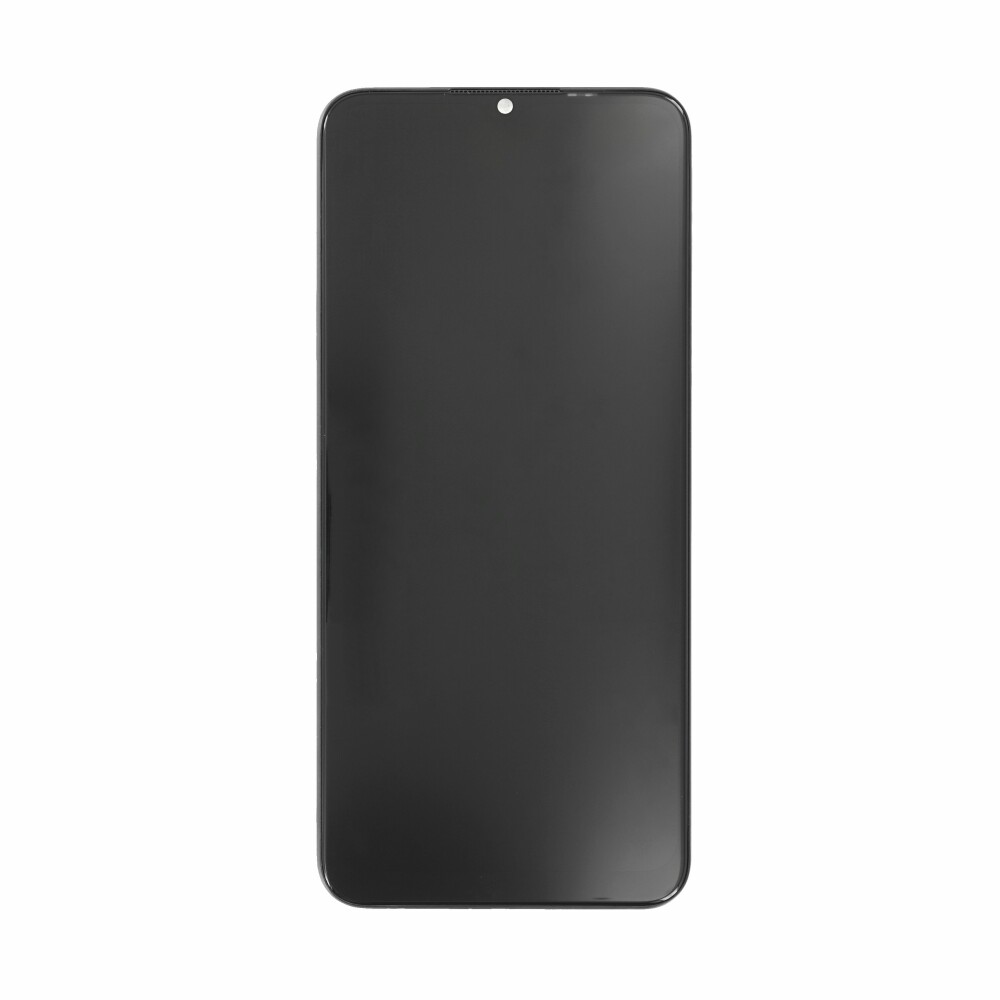 Displej + rámeček pro Realme C25Y, černý