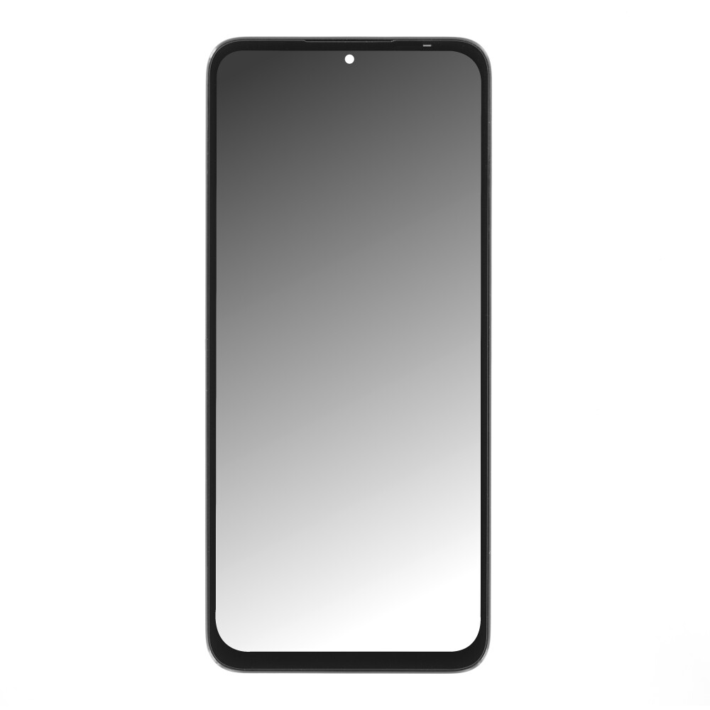 Displej + rámeček pro Redmi 12 4G/5G, černý