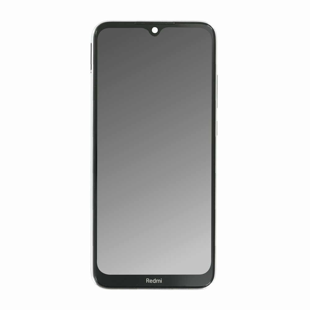 Displej + rámeček pro Redmi Note 8T v barvě moonlight white