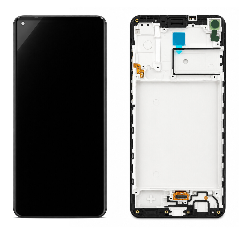 Displej + rámeček pro Samsung A217 Galaxy A21s