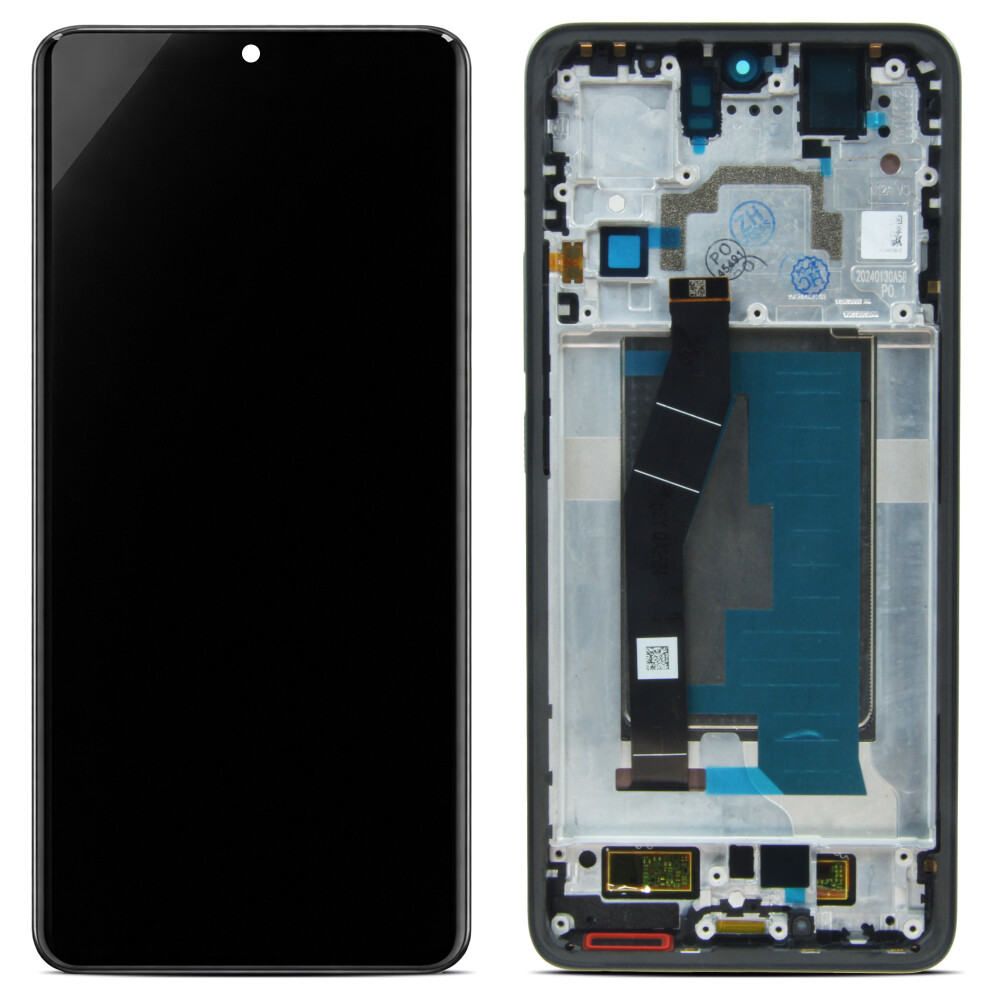 Displej + rámeček pro Xiaomi 14T, černý