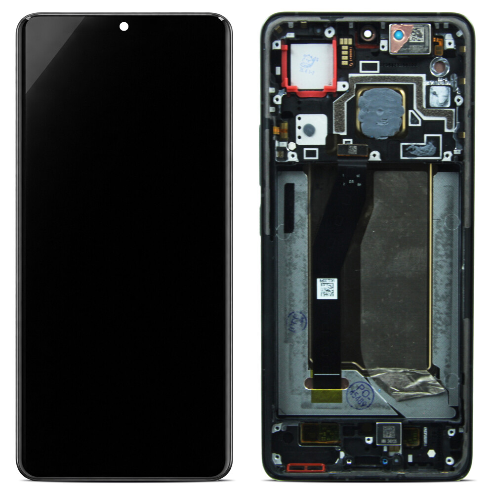 Displej + rámeček pro Xiaomi 14T Pro, černý
