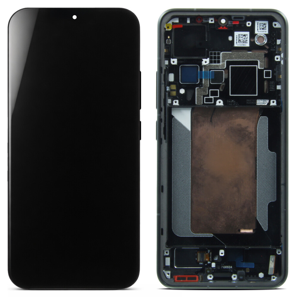 Displej + rámeček pro Xiaomi 15, černý