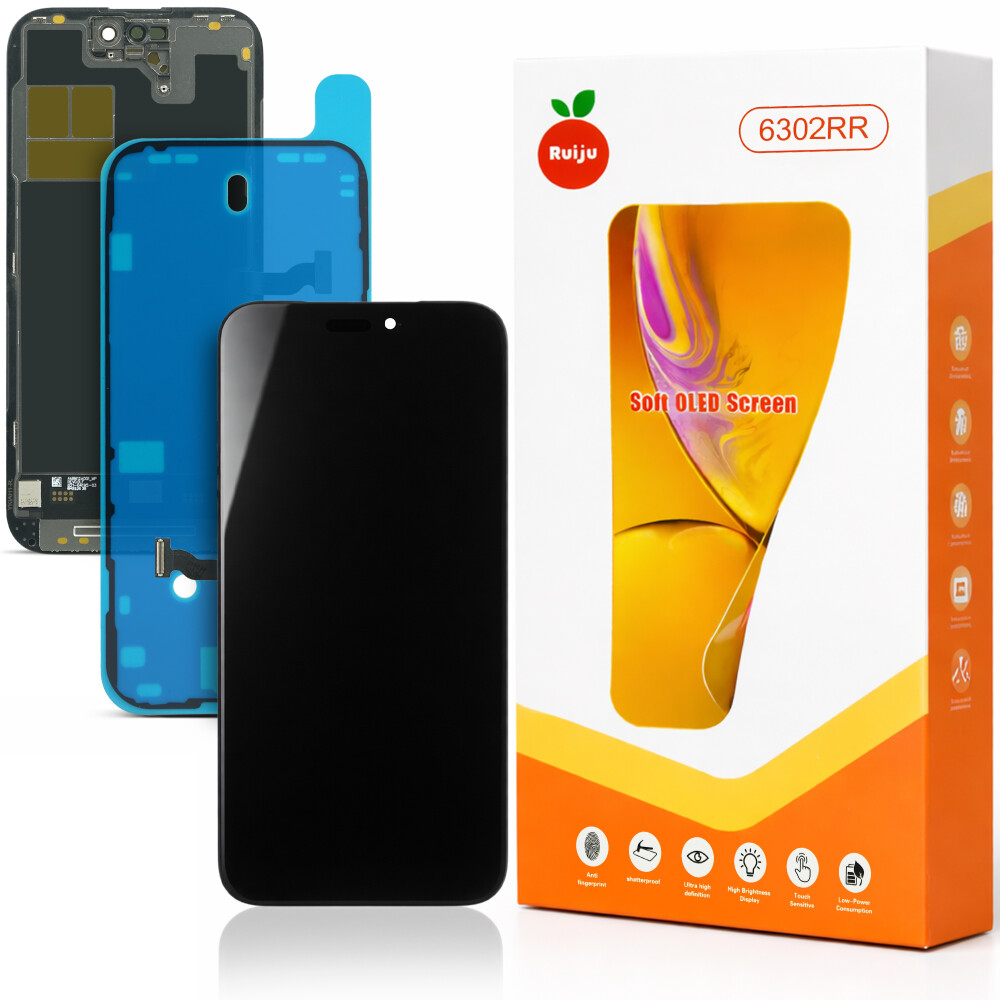 Displej RJ Soft OLED (120 Hz) pro iPhone 14 Pro (s výměnou integrovaného obvodu)