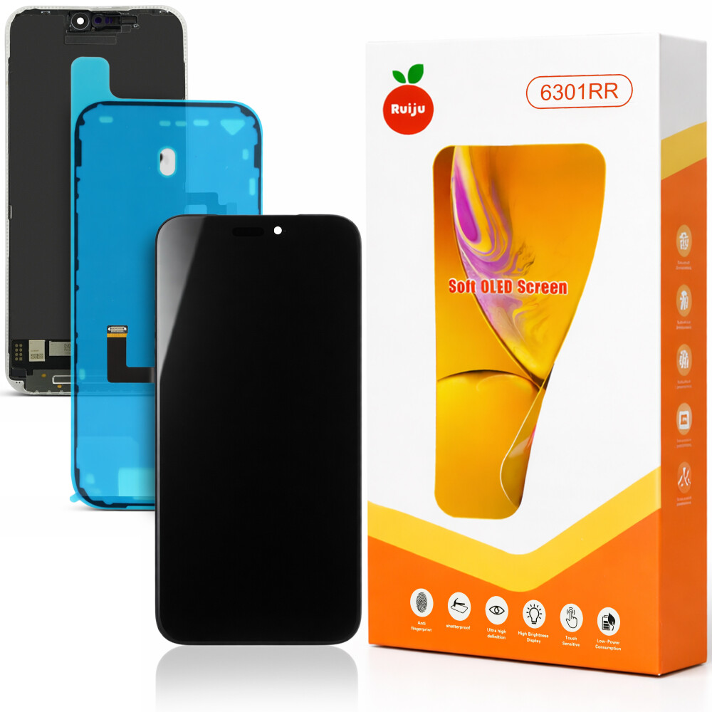Displej RJ Soft OLED (120 Hz) pro iPhone 16 Pro (s výměnou integrovaného obvodu)