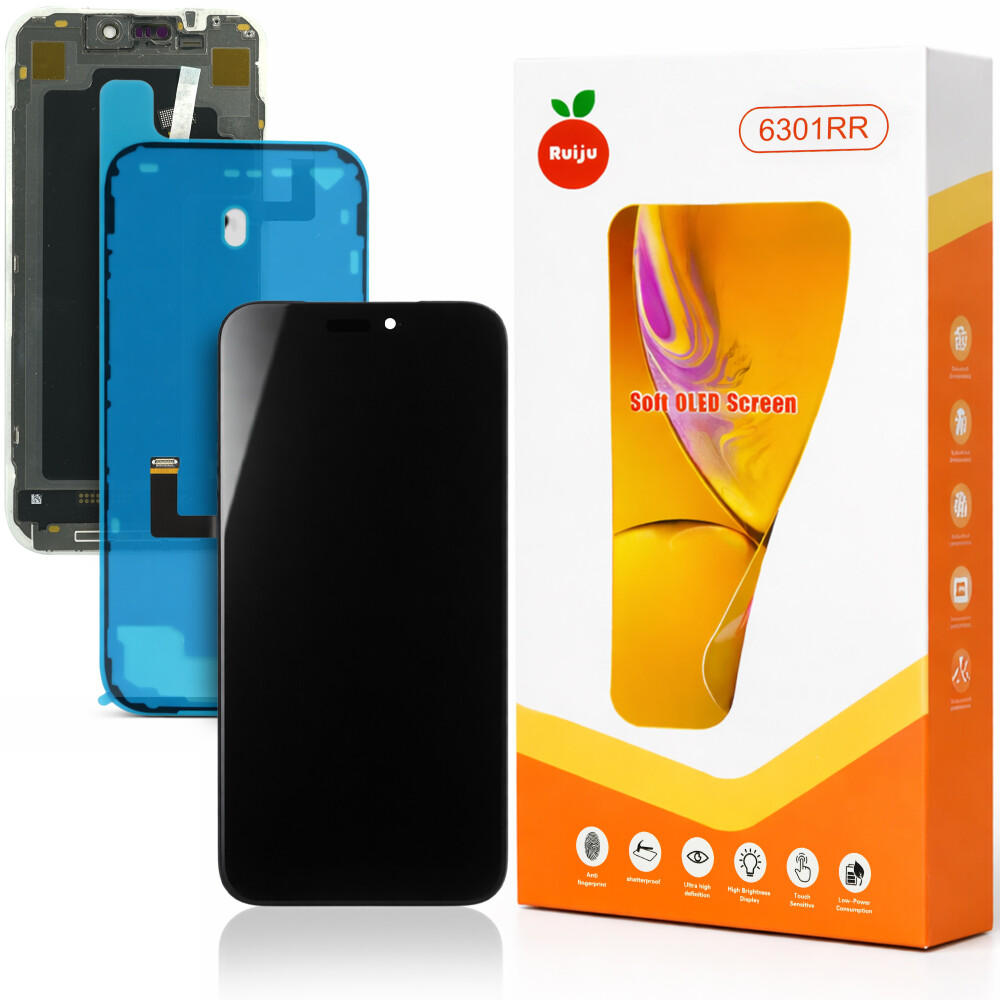 Displej RJ Soft OLED (120 Hz) pro iPhone 17 Pro (s výměnou integrovaného obvodu)