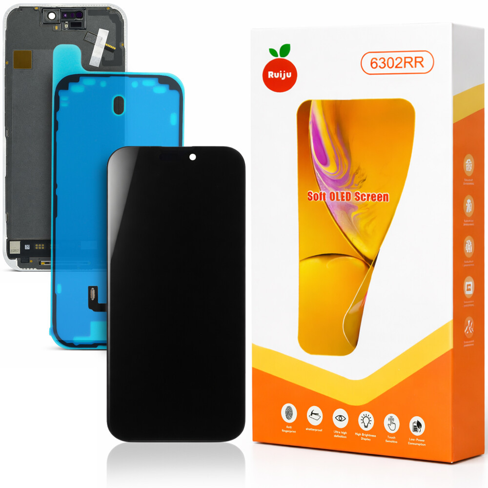 Displej RJ Soft OLED (120 Hz) pro iPhone 17 (s výměnou integrovaného obvodu)