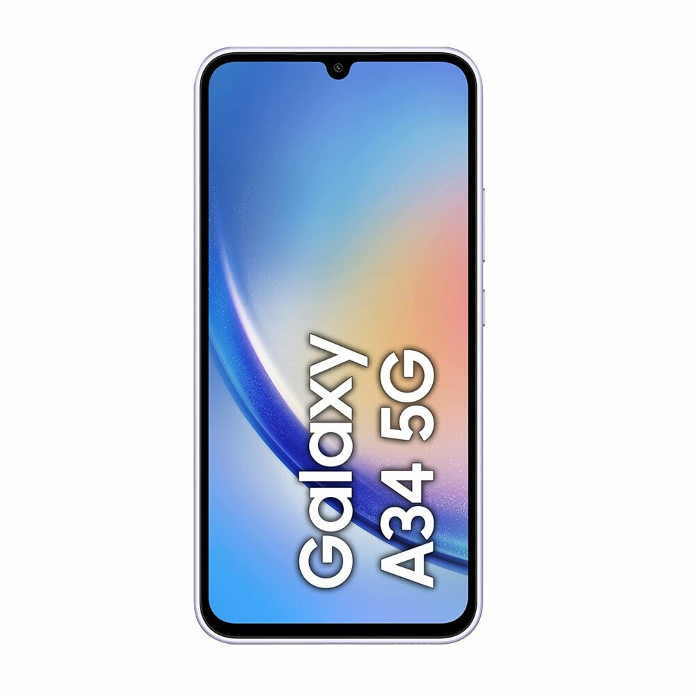 Displej Samsung + rámeček A346B pro Galaxy A34 5G, fialový, GH82-31200D