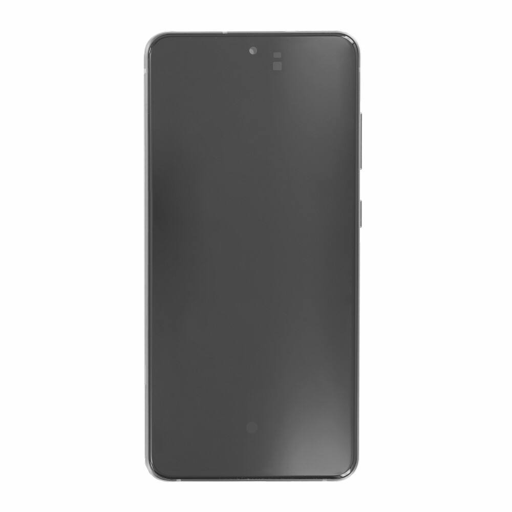 Displej Samsung + rámeček G990 pro Galaxy S21 FE 5G, grafitová barva, GH82-26414A