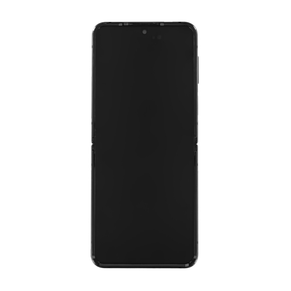 Displej Samsung + rámeček (hlavní) F721 pro Galaxy Z Flip4 5G, grafitová barva GH82-29440A