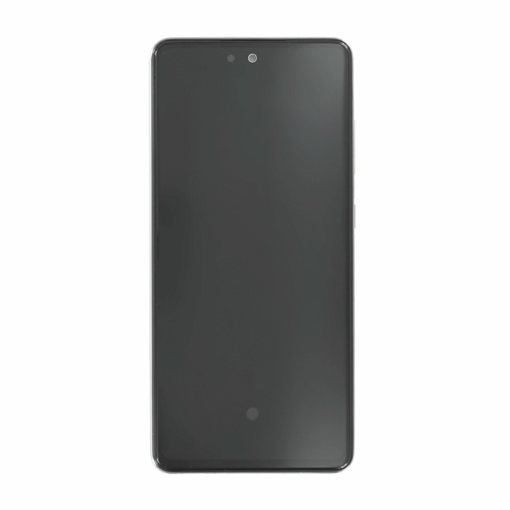 Displej Samsung + rámeček pro model Galaxy A52s 5G A528, bílý, GH82-26861D