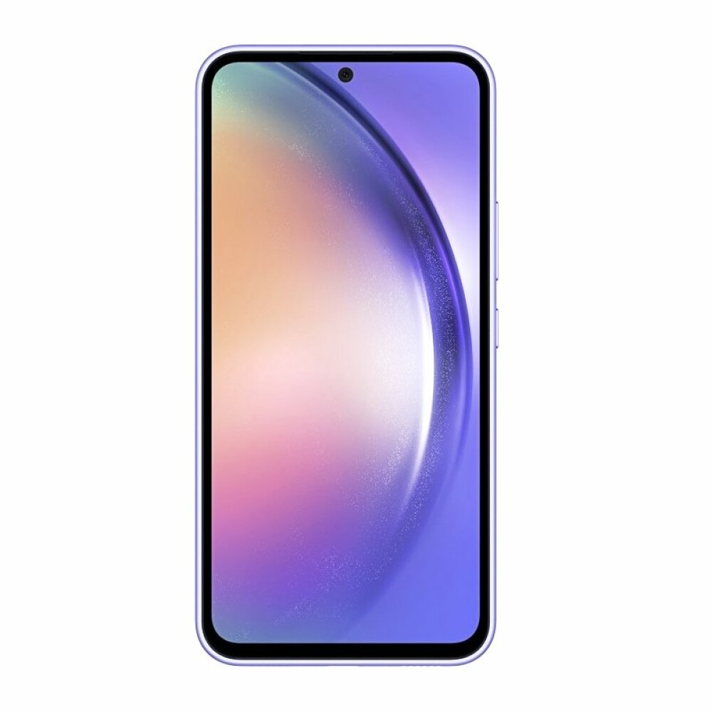 Displej Samsung + rámeček pro model Galaxy A54 A54, fialový, GH82-31231D