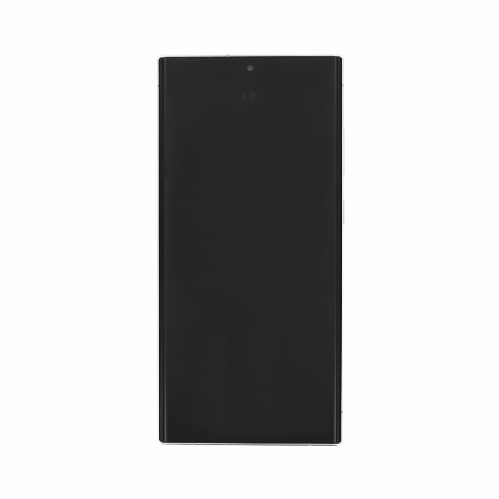 Displej Samsung + rámeček S918 pro Galaxy S23 Ultra, barva nebesky modrá / limetková, GH82-30466G