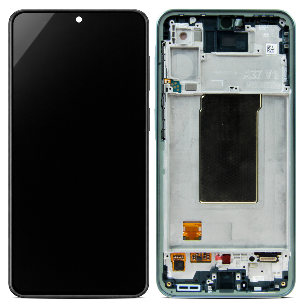 Displej Samsung + rámeček SM-A376B Galaxy A37 5G zelený GH82-39232B