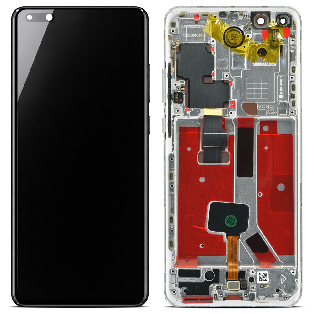 Displej (Soft OLED) + rámeček pro P40 Pro v barvě blush gold
