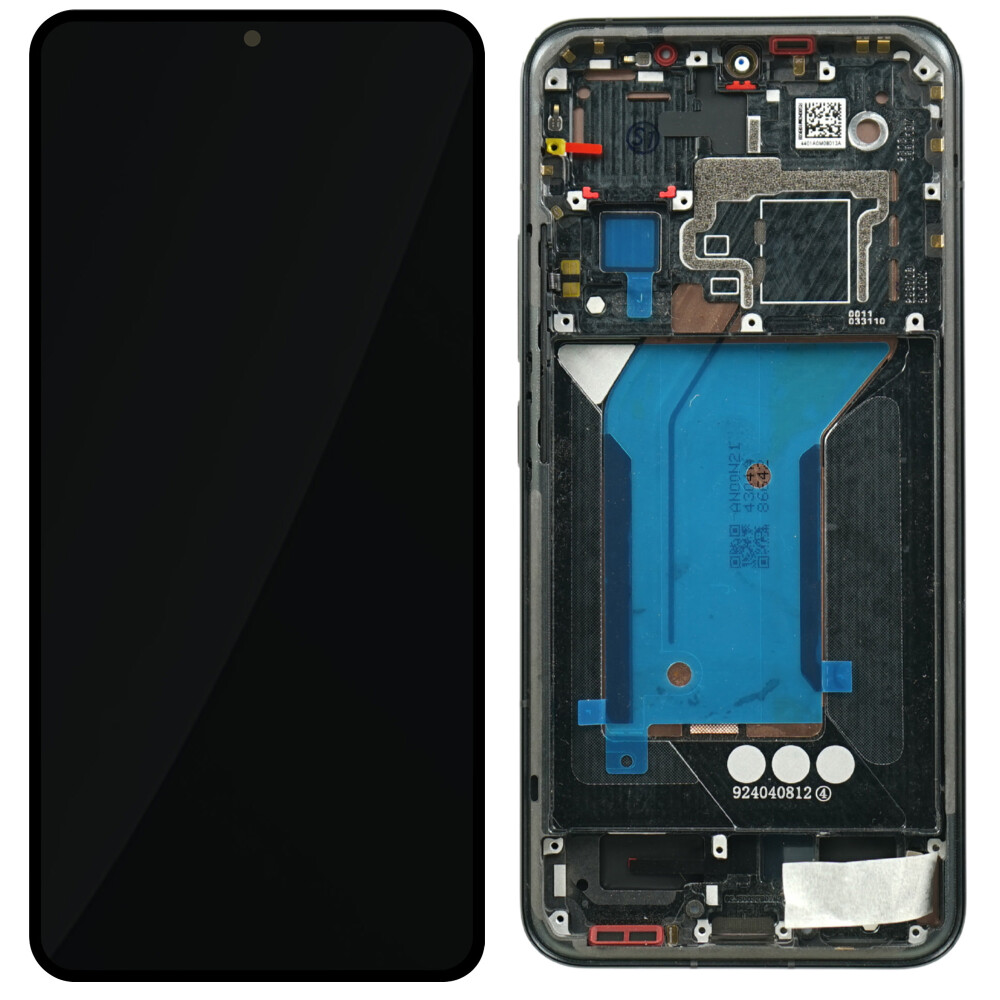 Displej Xiaomi + rámeček pro Xiaomi 14, černý, 56000400N300