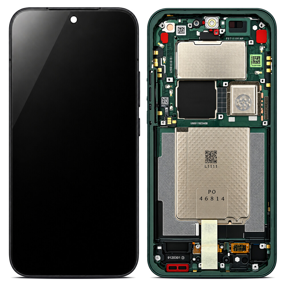 Displej Xiaomi + rámeček pro Xiaomi 17 Ultra 5G, zelený, 560021000P100