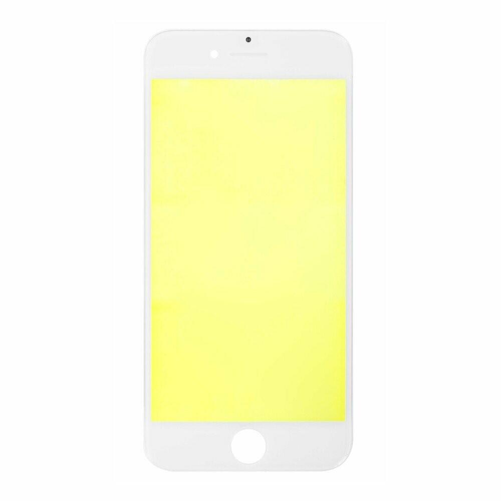 Displejové sklo + rámeček pro iPhone 7, bílé