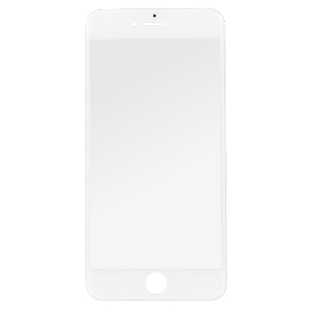 Dotykové sklo s rámečkem a vrstvou OCA pro iPhone 6s Plus, bílé