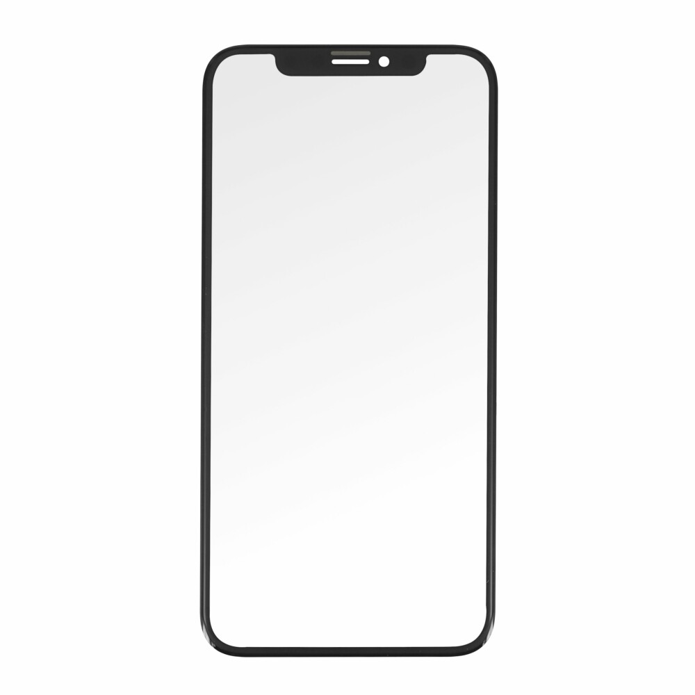 Dotykové sklo s rámečkem a vrstvou OCA pro iPhone X, bílé