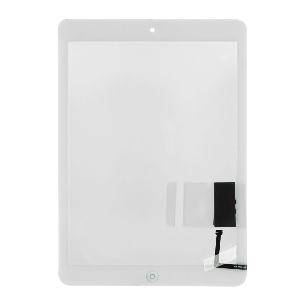 Dotykový displej + domovské tlačítko + lepící vrstva + ochrana proti prachu pro iPad 6 (2018) (A1893, A1954) – bílá