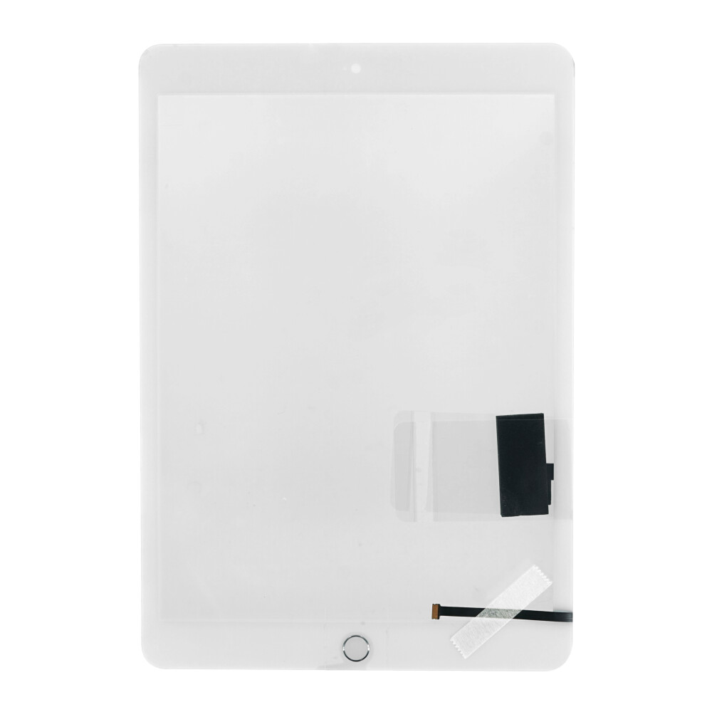 Dotykový displej + tlačítko Home + lepící vrstva + ochrana proti prachu pro iPad 7 (2019)/iPad 8 (2020), bílá