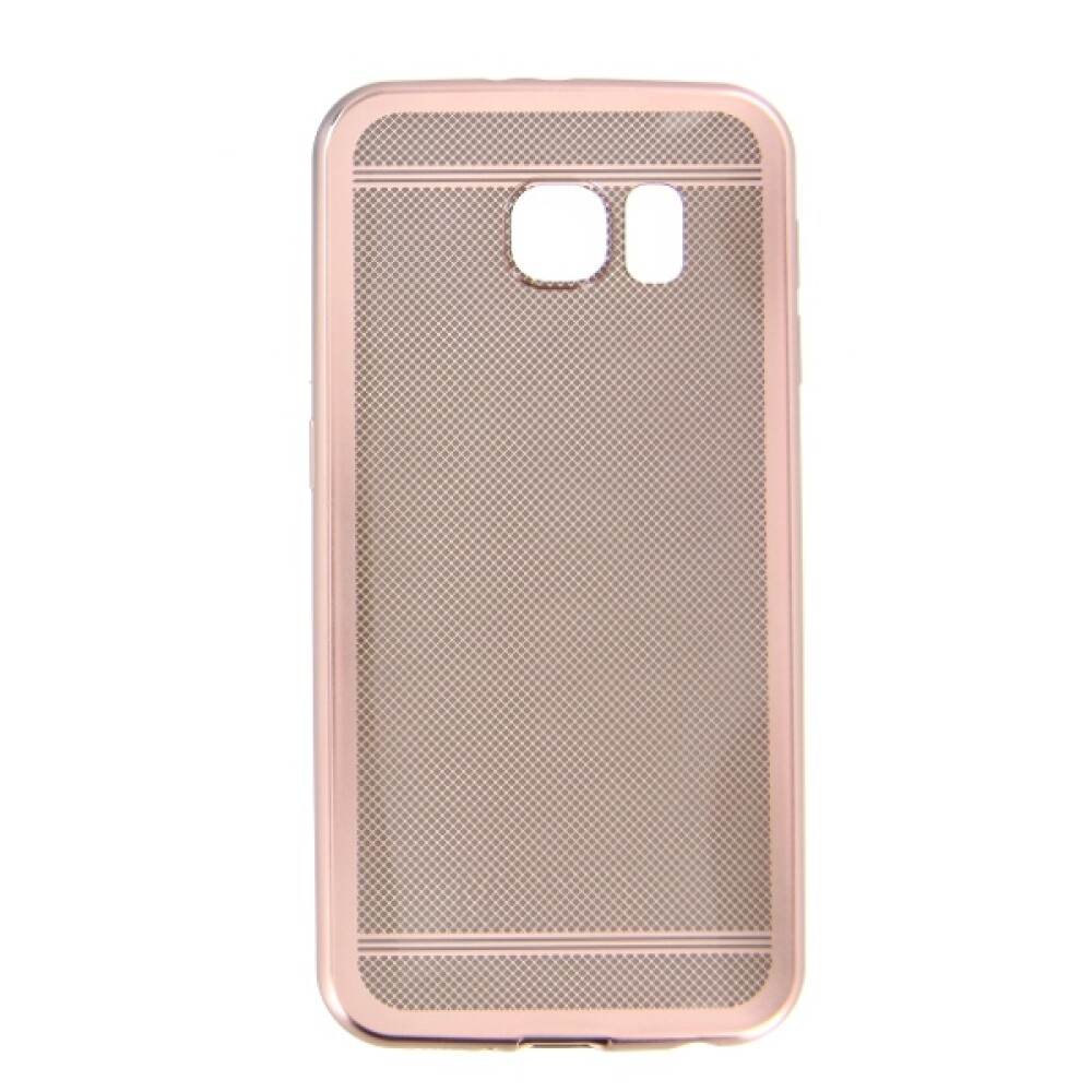 Elegantní silikonové pouzdro pro Samsung Galaxy S6 v růžové barvě