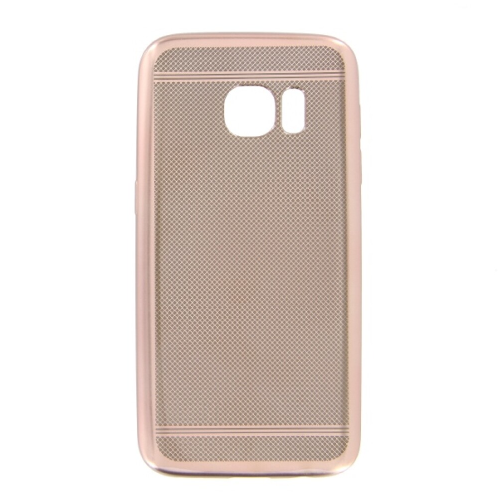 Elegantní silikonové pouzdro pro Samsung Galaxy S7 v růžové barvě