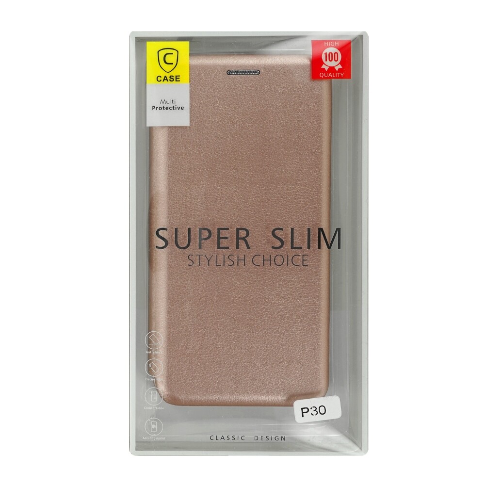 Huawei Flip Cover P30 v barvě růžového zlata