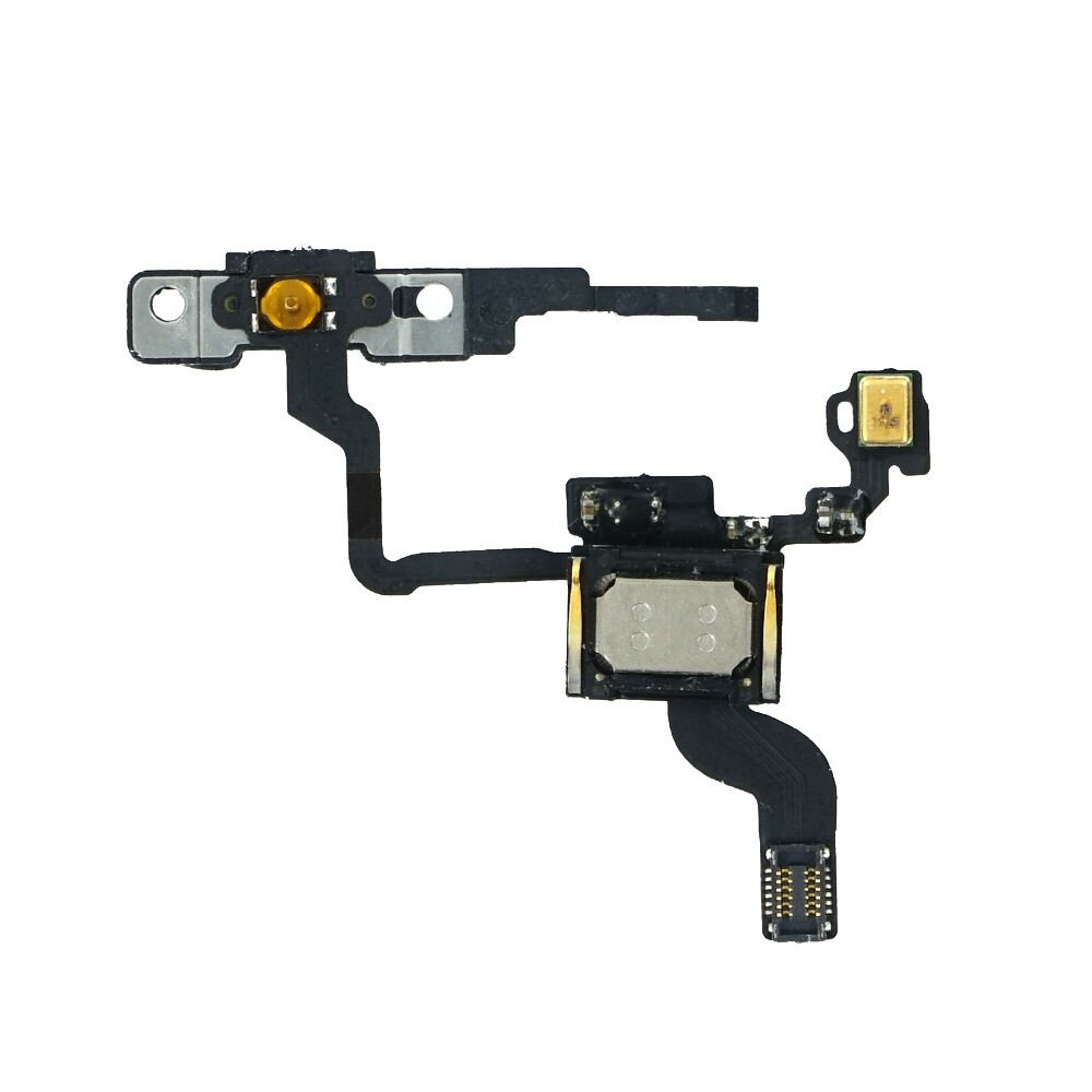 IPhone 4 – konektor pro sluchátka a ovládání hlasitosti, bílý