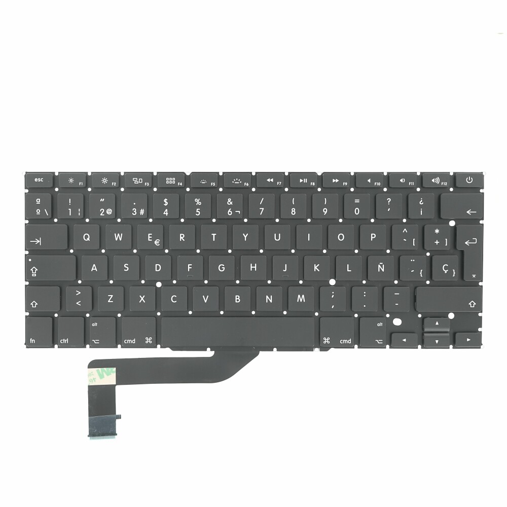 Klávesnice (španělské rozložení) pro MacBook Pro 15 palců Retina (2013–2015) A1398