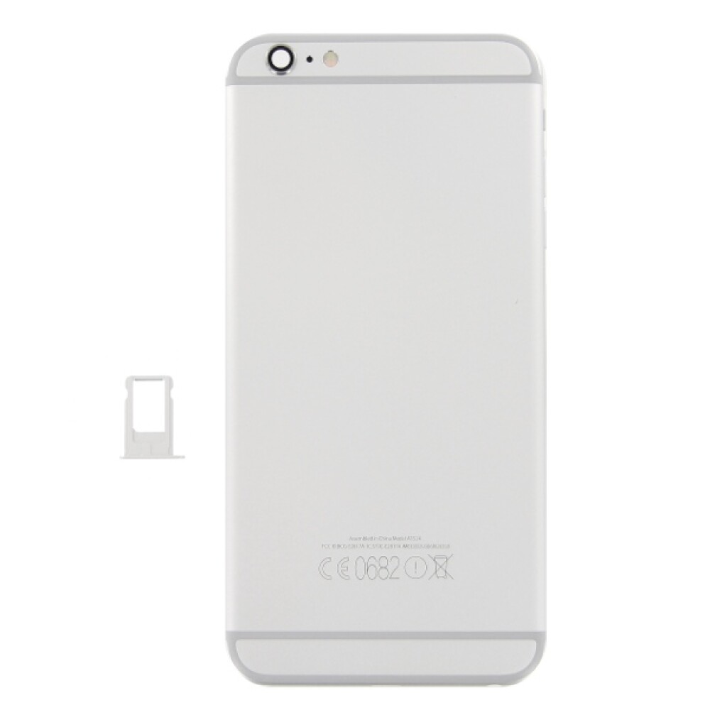 Kompletní sada náhradních zadních krytů pro iPhone 6 Plus, stříbrná
