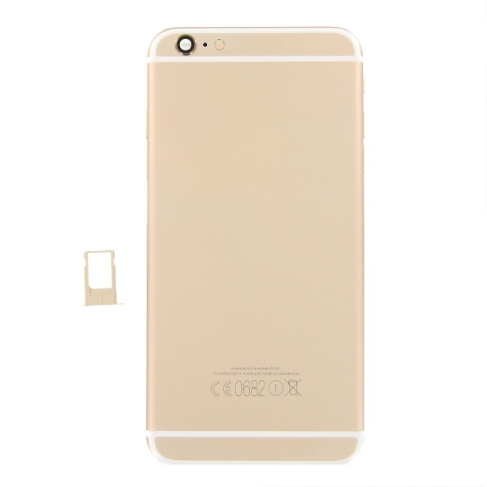 Kompletní sada náhradních zadních krytů pro iPhone 6 Plus, zlatá barva