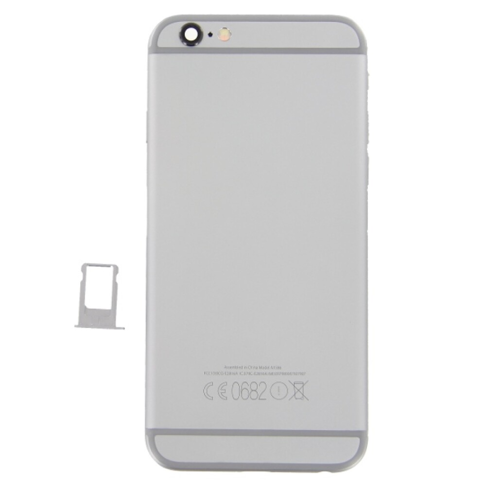 Kompletní sada náhradních zadních krytů pro iPhone 6, šedá