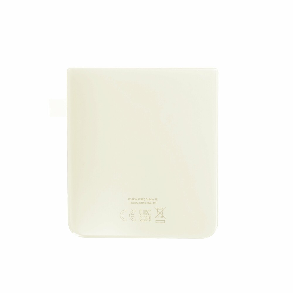 Kryt baterie Samsung pro model F711 Galaxy Z Flip 3 5G, krémový, GH82-26293B