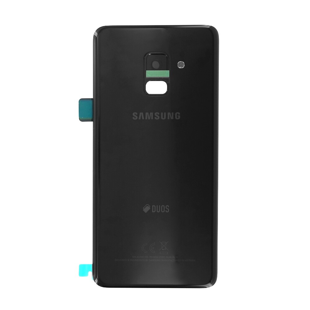 Kryt baterie Samsung SM-A530F pro Galaxy A8 2018 Duos, černý, GH82-15557A