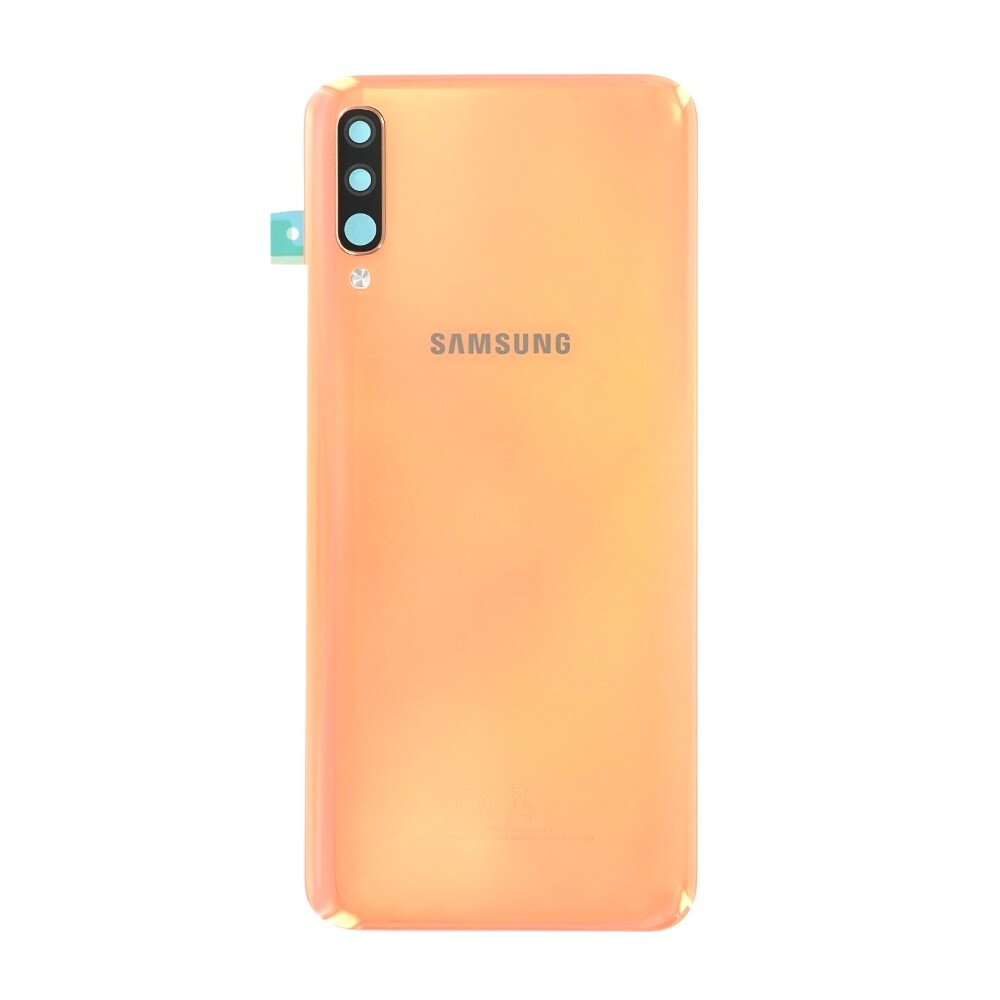 Kryt baterie Samsung SM-A705F pro Galaxy A70, korálová barva, GH82-19467D