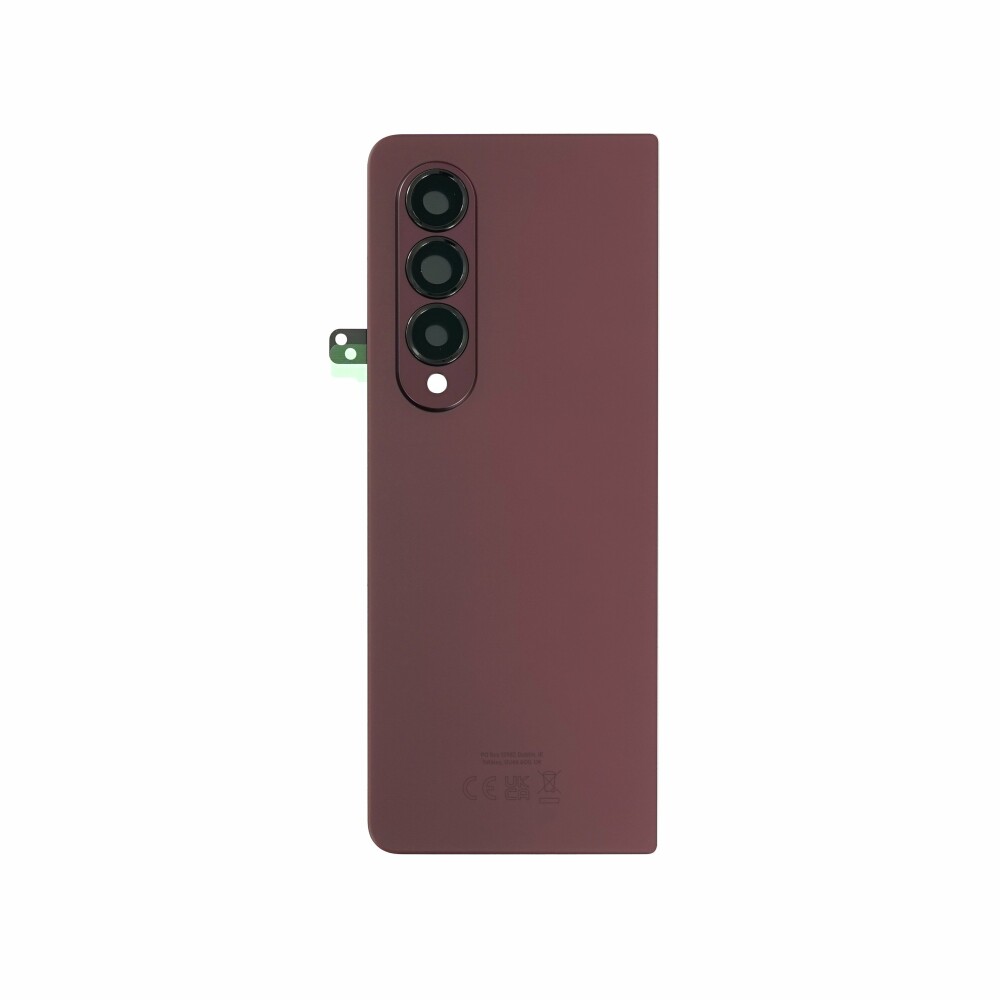 Kryt baterie Samsung SM-F936B pro Galaxy Z Fold4, barva burgundská, GH82-29254D