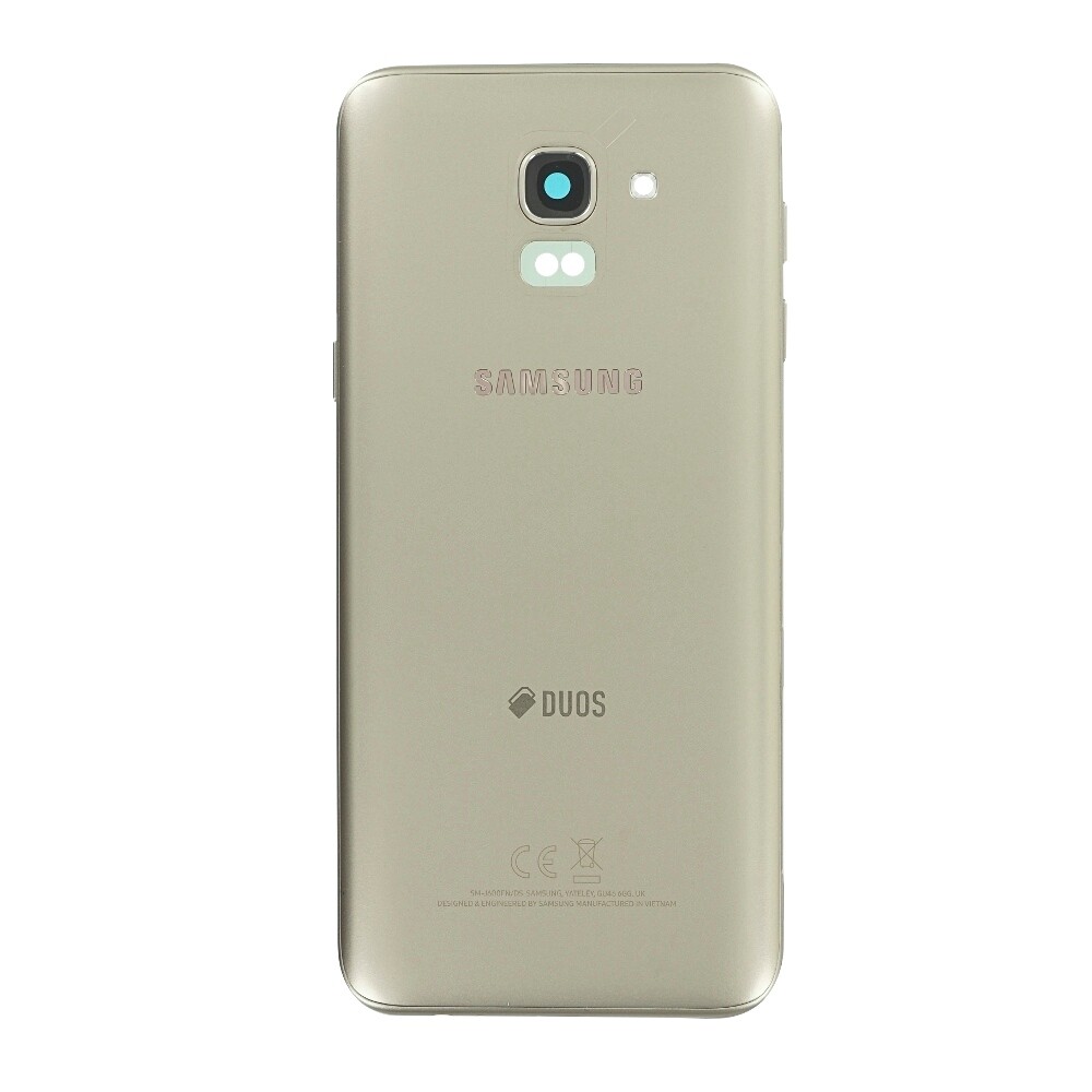 Kryt baterie Samsung SM-J600F pro Galaxy J6 2018, zlatý, GH82-16868D