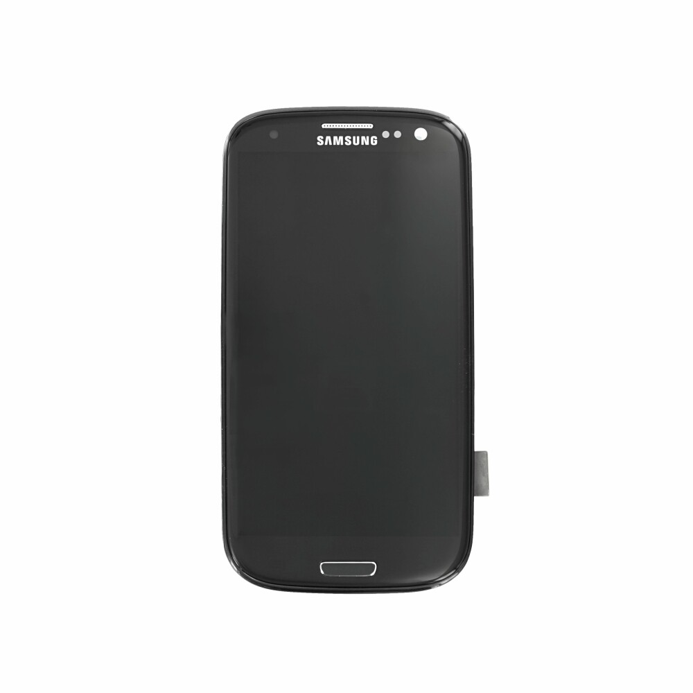 Kryt + displej pro Samsung S3 GT-I9305, barva onyxově černá, GH97-14106B