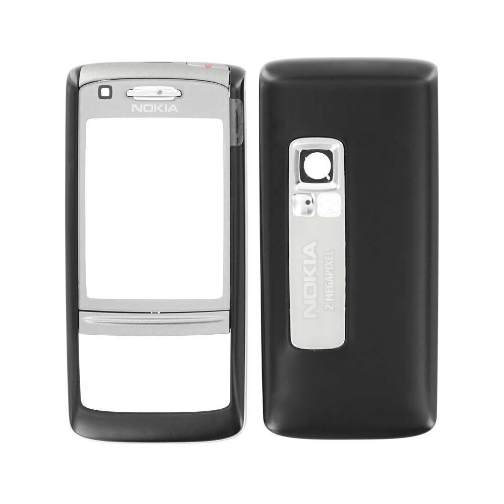 Kryt / náhradní kryt pro Nokia 6280 – uhlíkově černý