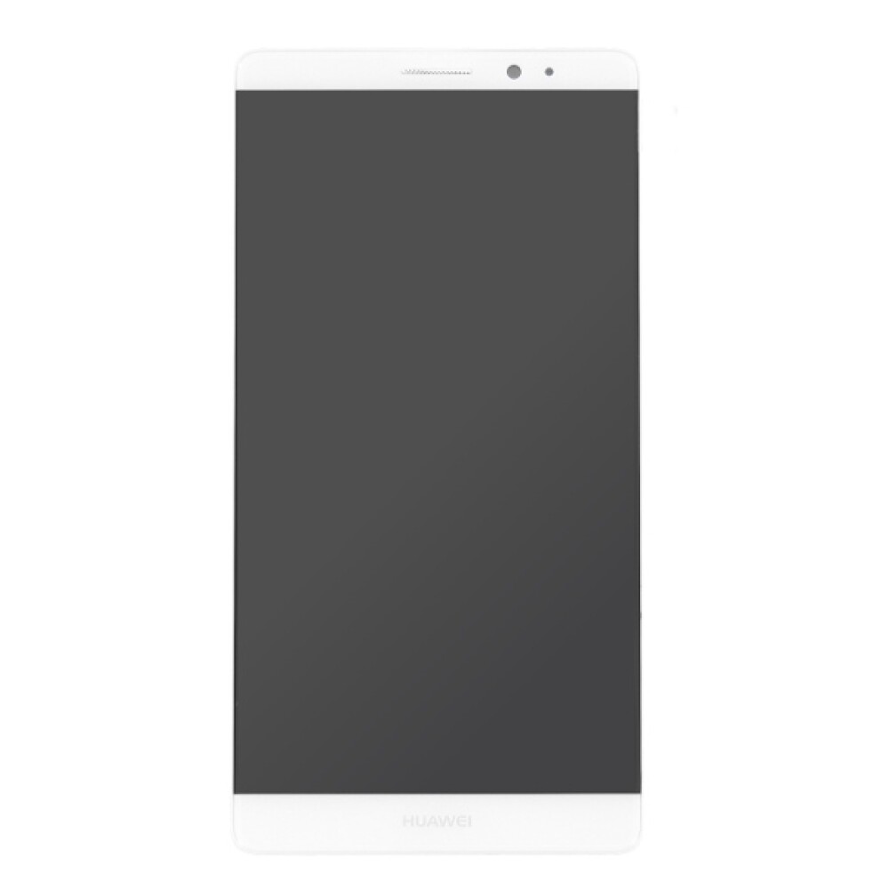 LCD displej + dotykový displej s rámečkem pro Huawei Mate 8 – bílý