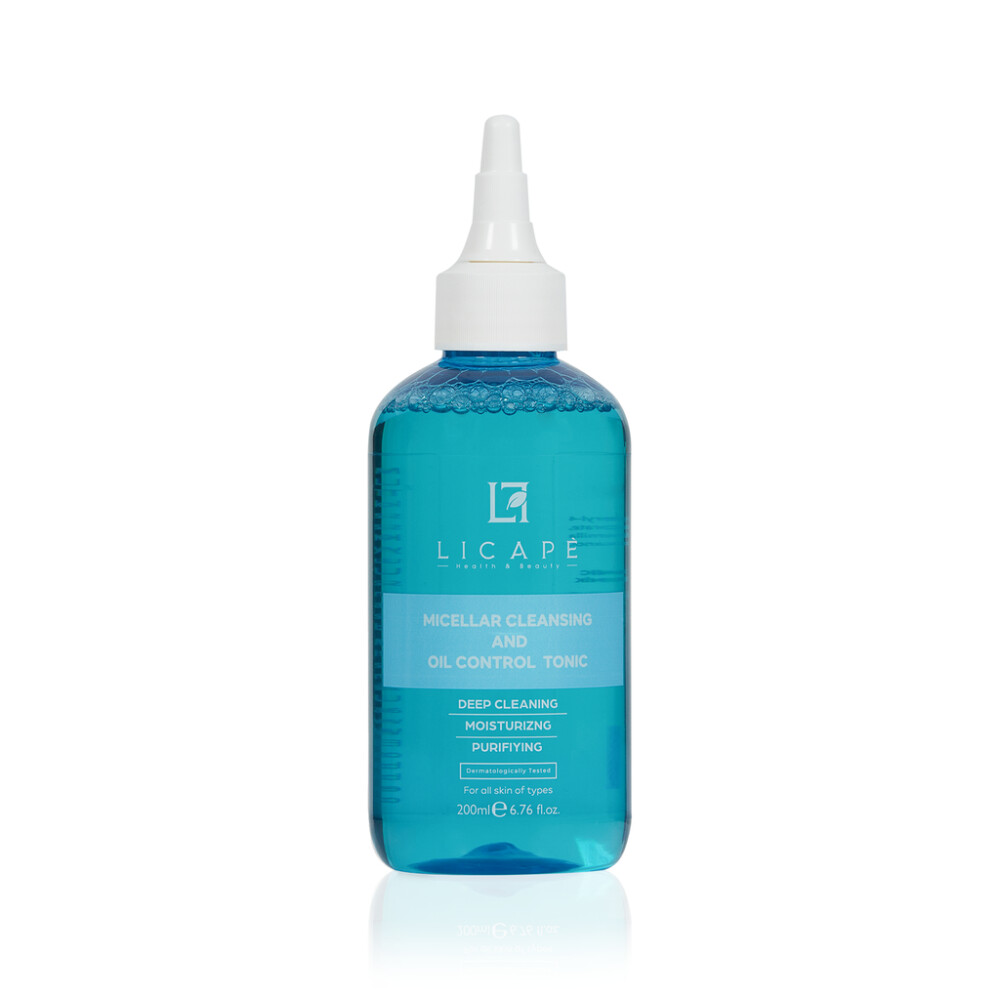 Licape® Tonikum na obličej | 200 ml | Tonikum na obličej pro hloubkové čištění pórů