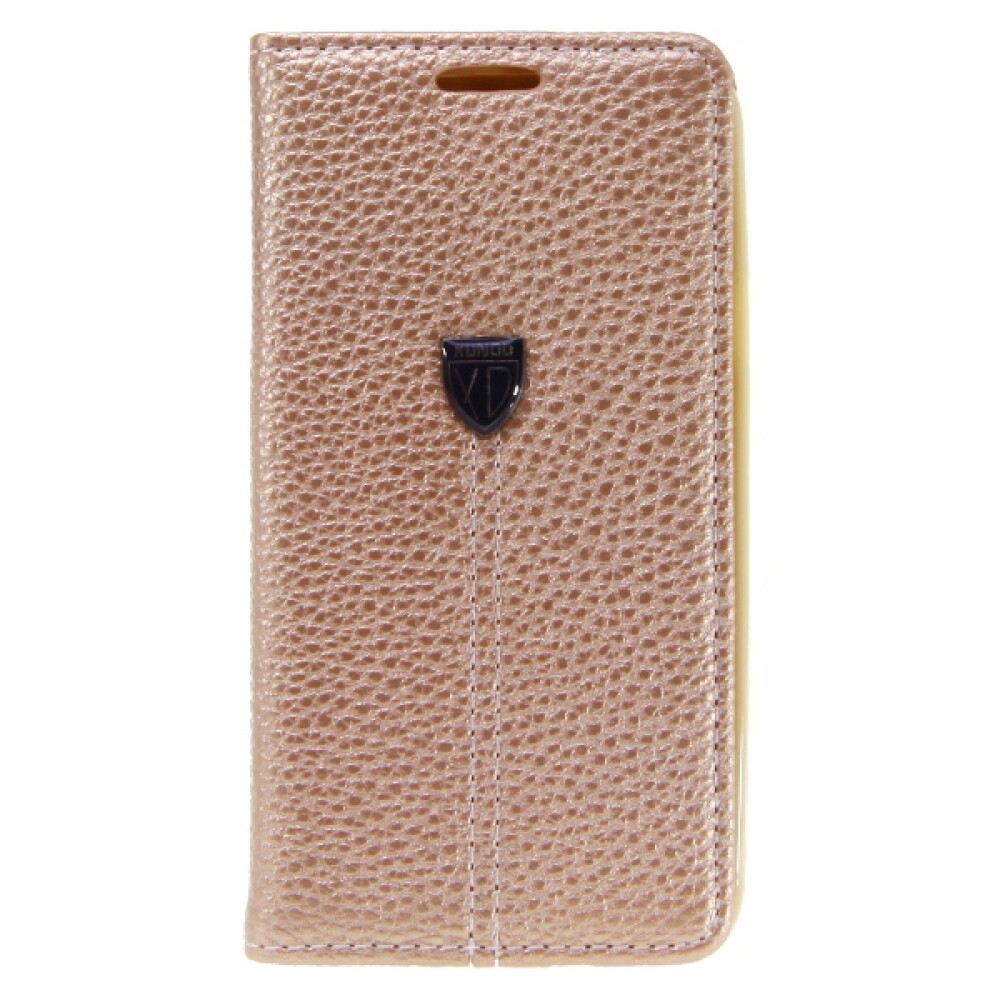 Módní pouzdro Book Case pro Samsung Galaxy A3 – zlaté