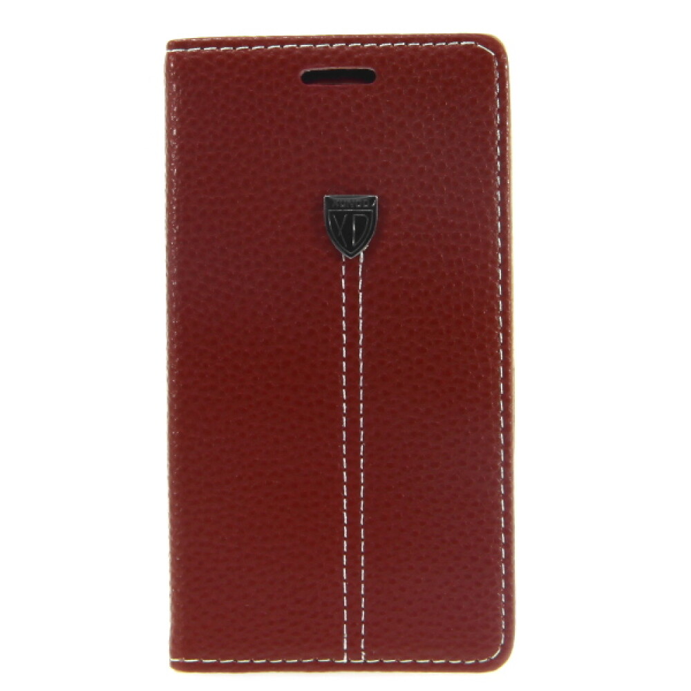 Módní pouzdro typu „Book Case“ pro Galaxy S5 – hnědé 4250710563821