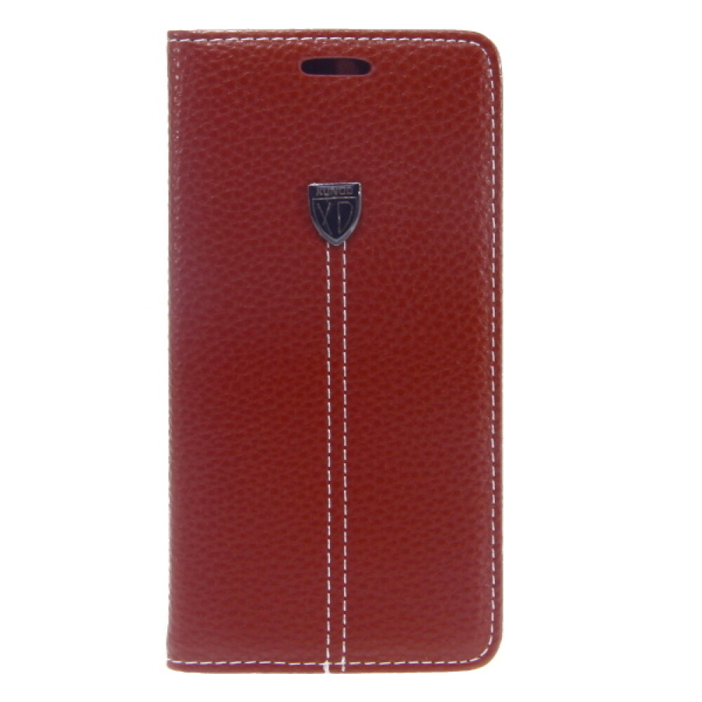 Módní pouzdro typu „Book Case“ pro Galaxy S6 – hnědé 4250710563876