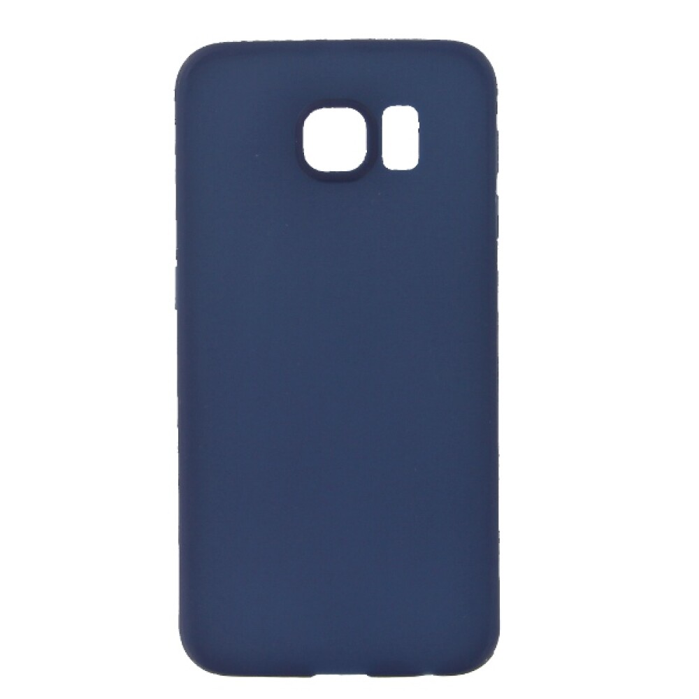 Módní silikonové pouzdro pro Samsung S6 – modré
