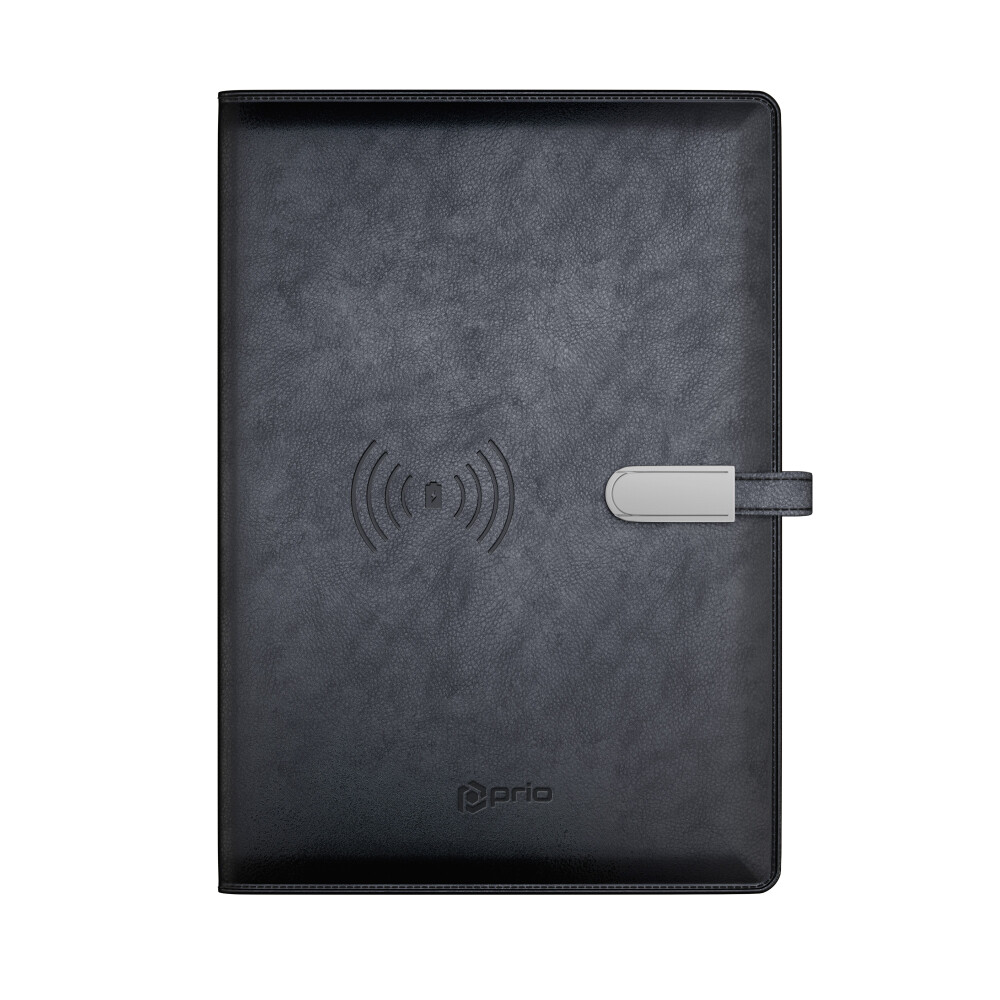 Multifunkční notebook Prio 5 v 1 (powerbanka, nabíječka) – černý