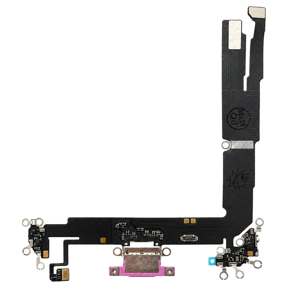Nabíjecí adaptér Flex pro iPhone 16 Plus, růžový